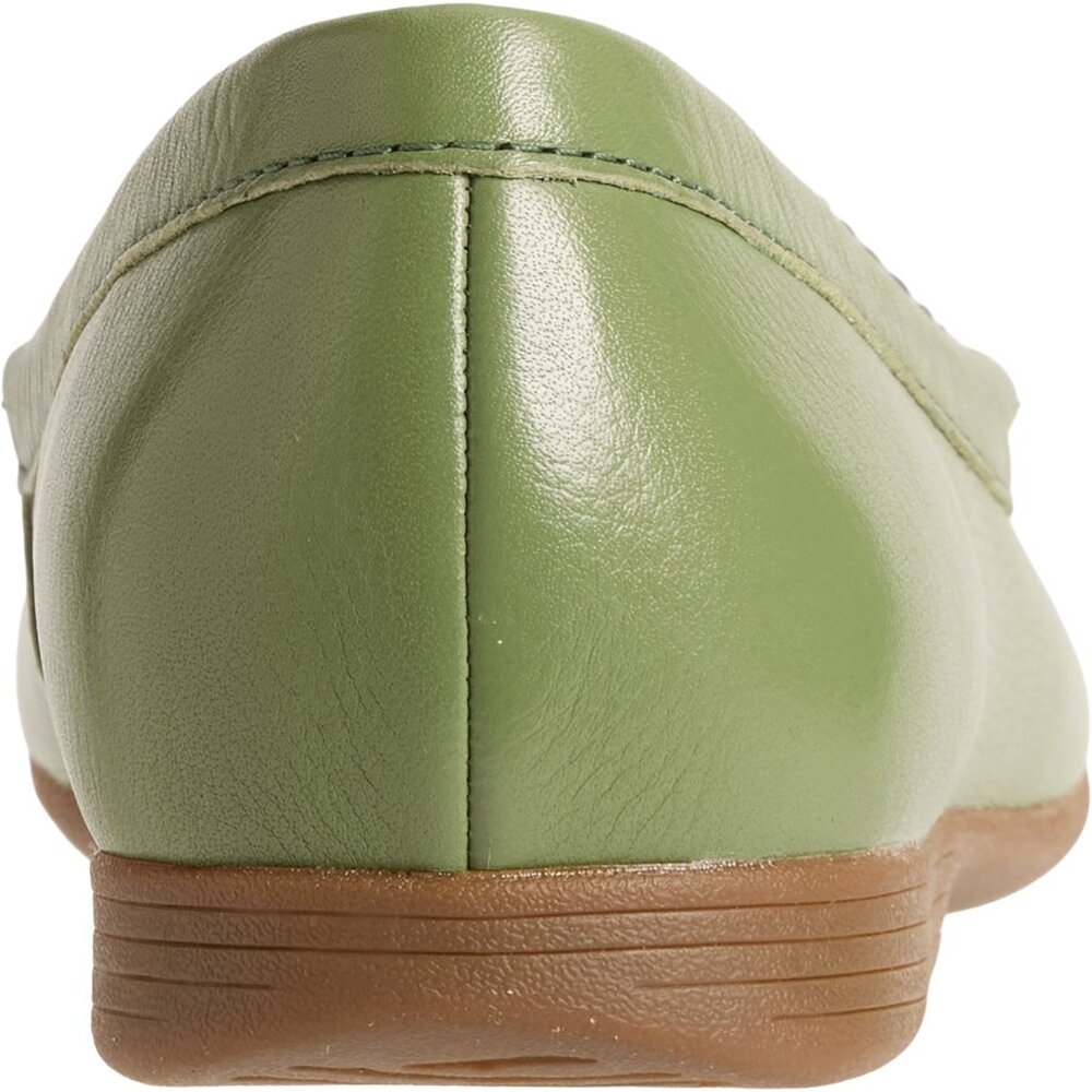 DEAL!  new Dansko Lorri Loafers Leather Slip-Ons in Jade Waxy  For Women 925 4s2 - Picture 6 of 7